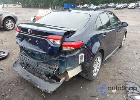 2020 Toyota Corolla Le from USA, damaged, VIN JTDEPRAE6LJ058578
